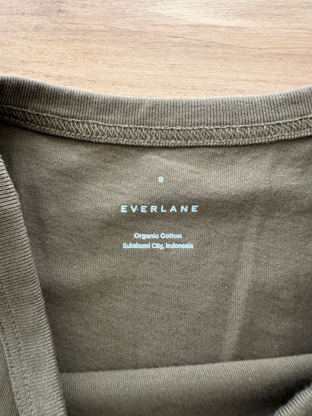 Everlane Organic Weekend Maxi Dress Olive Green Small Like New - Picture 5 of 9